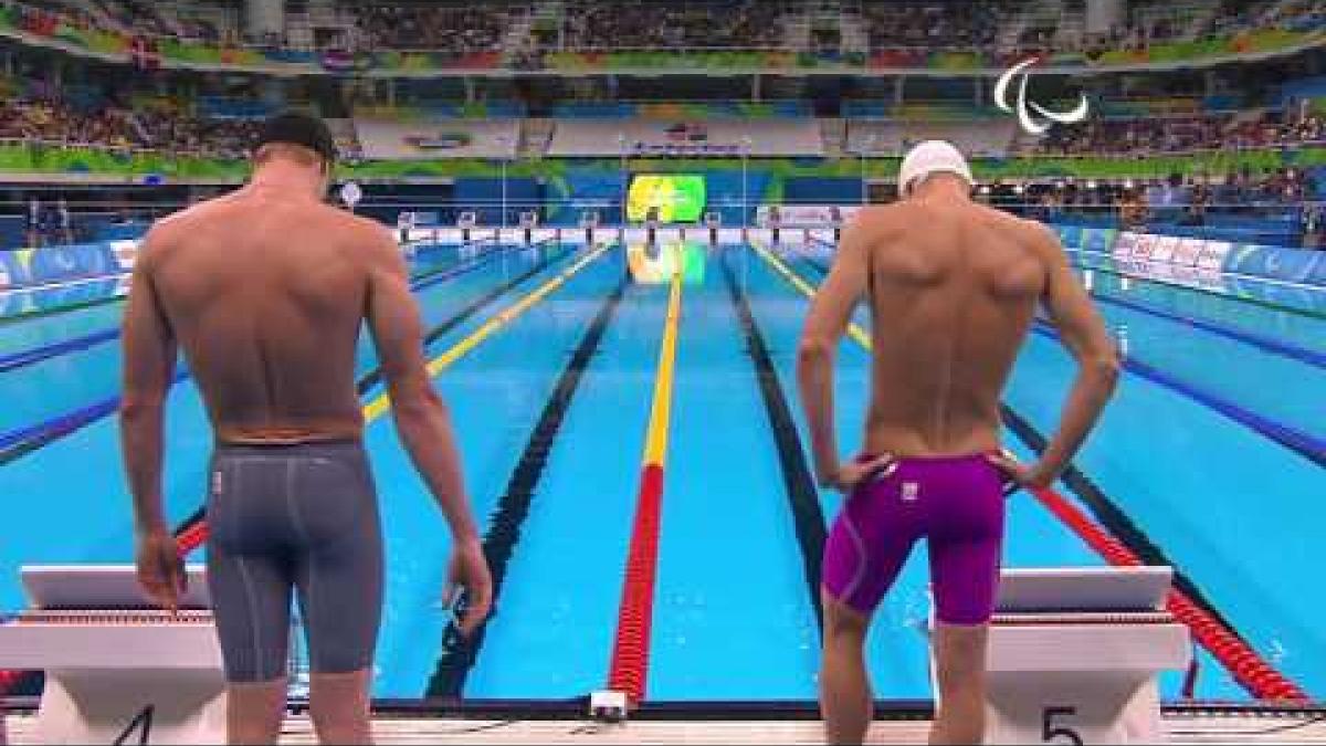 Swimming | Men's 50m Freestyle S12 final | Rio 2016 Paralympic Games