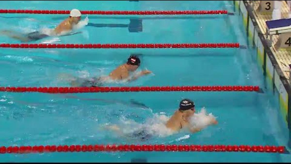 Men's 100m Breaststroke SB8 |Final | 2016 IPC Swimming European Open Championships Funchal