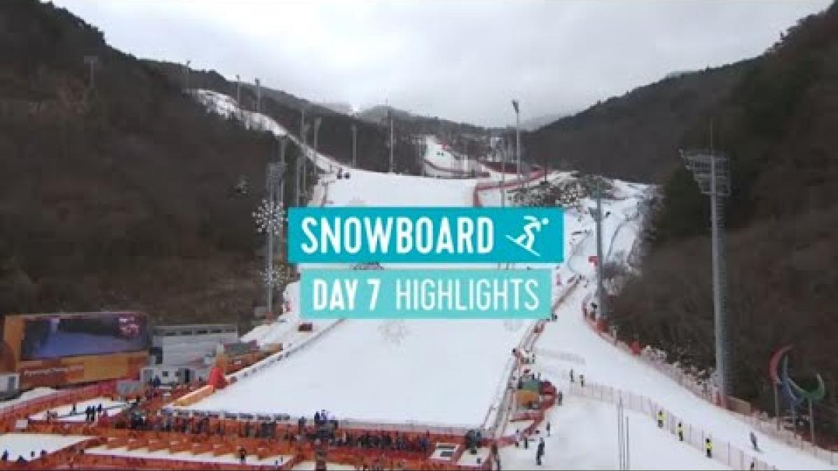 Day Seven Para Snowboard Highlights | PyeongChang 2018
