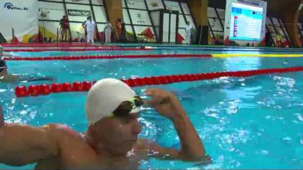 Men's 100m Breaststroke SB4 | Final | 2016 IPC Swimming European Open Championships Funchal