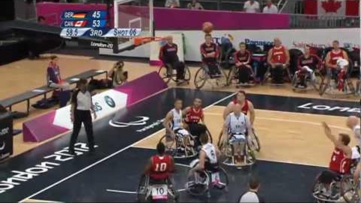 Wheelchair Basketball - GER versus CAN - LIVE  - 2012 London Paralympic Games