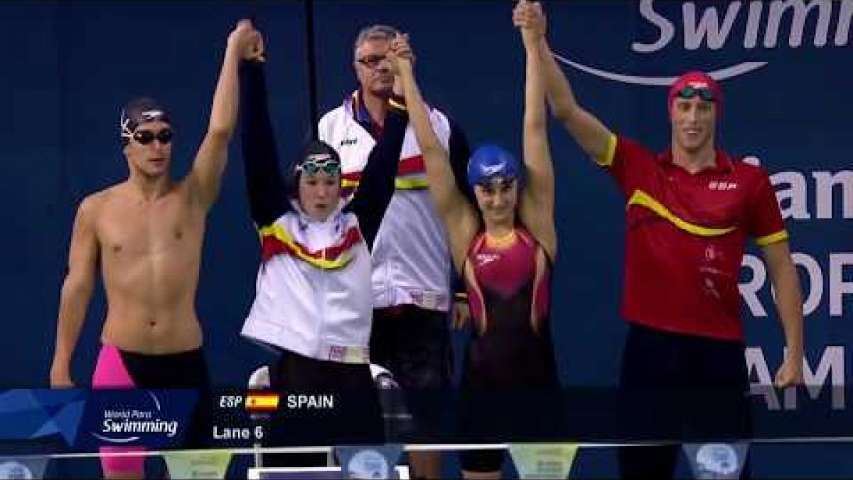 Mixed 4x100m Freestyle Relay 49pts Final | Dublin 2018