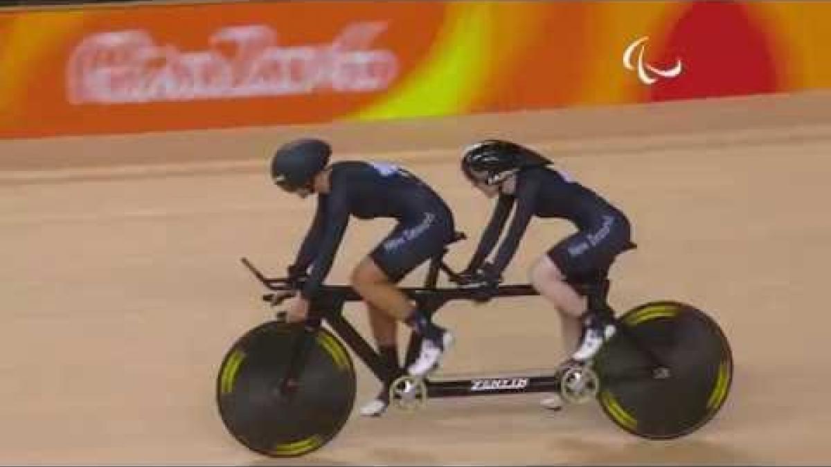 Cycling track | Women&#039;s B 1000m Time Trial | Rio 2016 Paralympic Games
