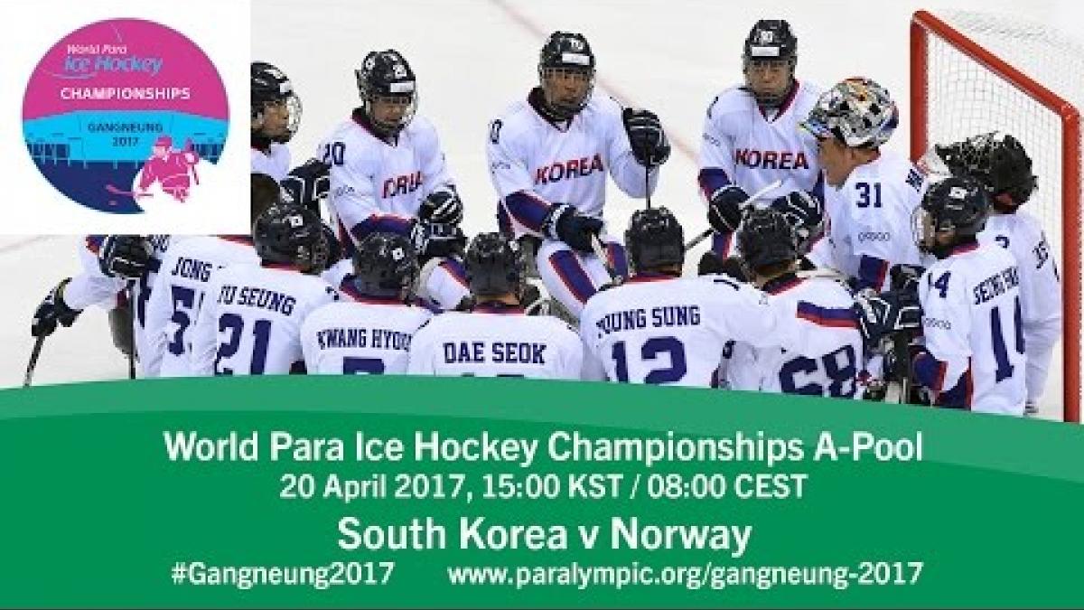 Bronze Medal Game | 2017 World Para Ice Hockey Championships A-Pool, Gangneung
