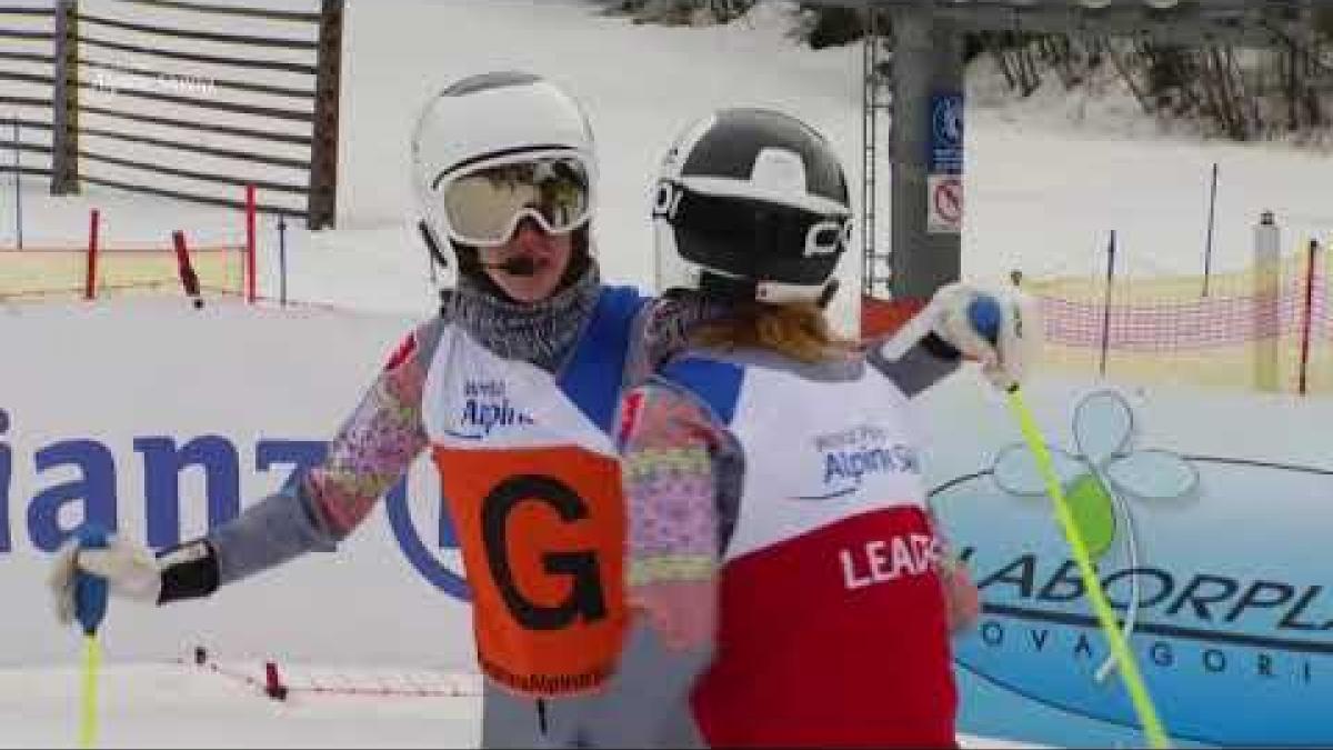 Henrieta Farkasova | Women VI Giant Slalom 1 | World Para Alpine Skiing World Cup | Kranjska Gora