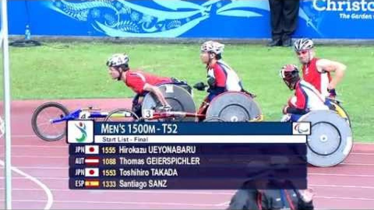 Men's 1500m T52 - 2011 IPC Athletics World Champioships