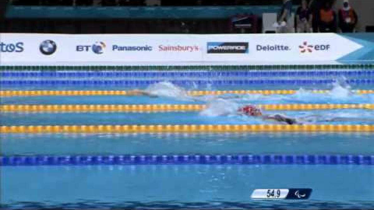 Swimming - Women's 100m Backstroke - S14 Heat 2 - 2012 London Paralympic Games