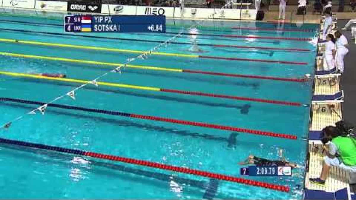 Women's 100m Backstroke S2 | Final | 2016 IPC Swimming European Open Championships Funchal
