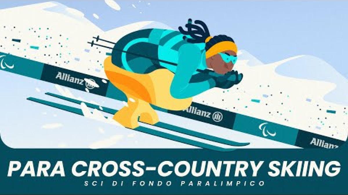 An Animated Sport Explainer video for Para cross-country skiing