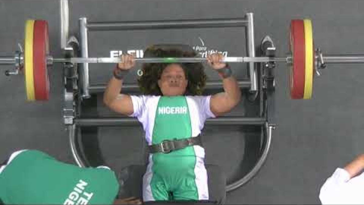 Esther Oyema | African Champion | Women&#039;s Up to 55kg | Algiers 2018 WPPO African Championships