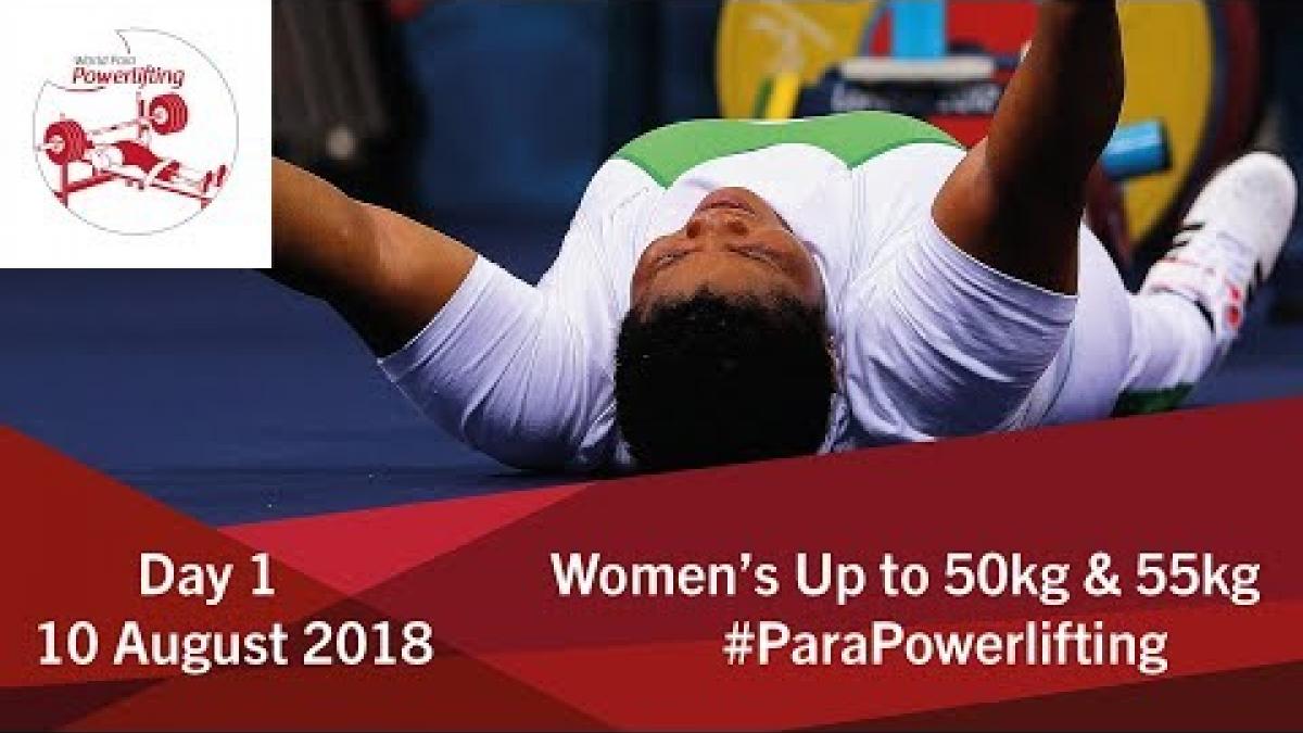 Women&#039;s Up to 50kg &amp; 55kg | Algiers 2018 WPPO African Championships