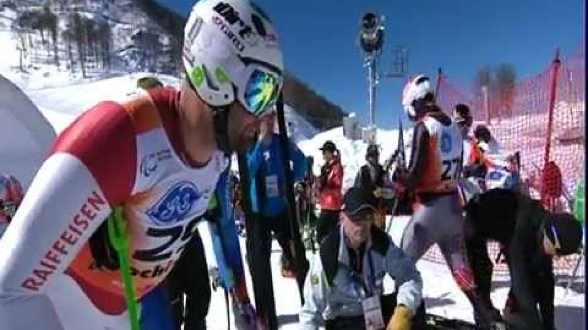 Downhill (1) - 2013 IPC Alpine Skiing World Cup Finals Sochi