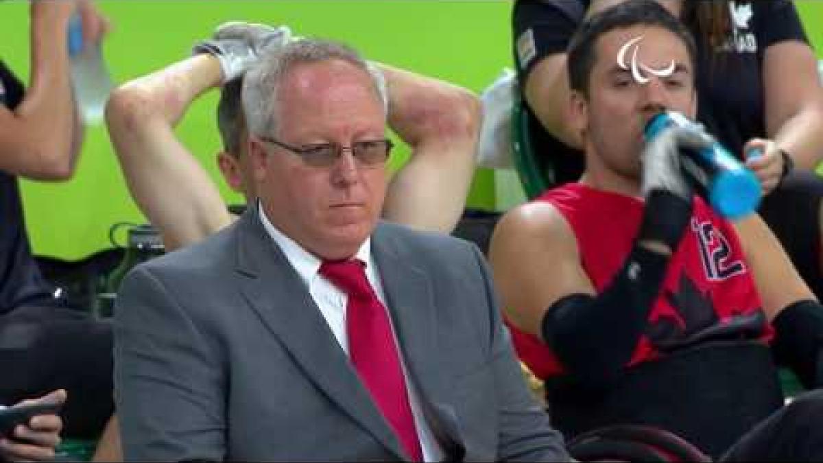 Wheelchair Rugby | USA vs Canada | Playoffs | Rio 2016 Paralympic Games