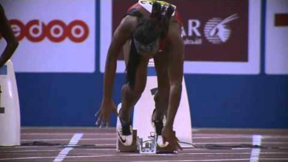 Women's 100m T47 | heat 2 |  2015 IPC Athletics World Championships Doha