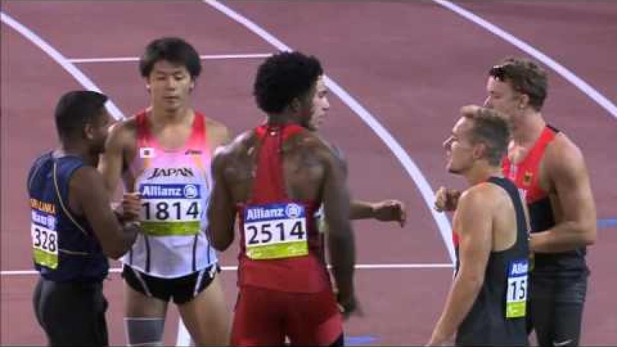 Men's 200m T44 | heat 1 |  2015 IPC Athletics World Championships Doha