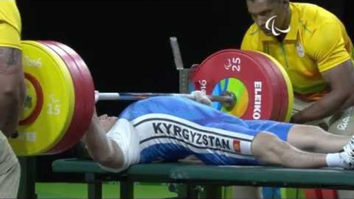Powerlifting | KALIEV Esen | Men’s -54kg | Rio 2016 Paralympic Games