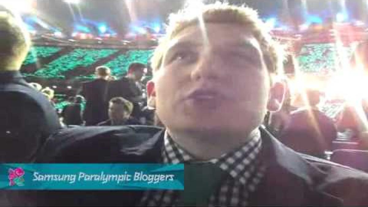 Ben Newton - Opening Ceremony, Paralympics 2012