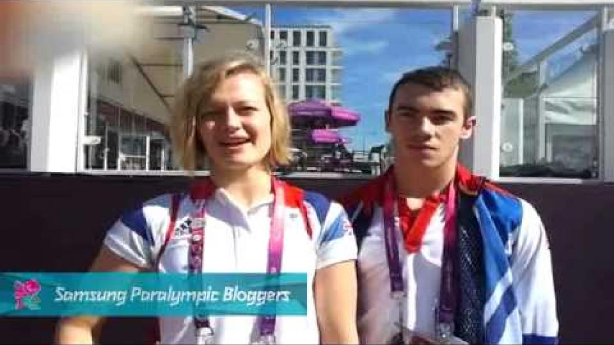 Samsung Blogger - Hannah Russell and Joe Craig, Paralympics 2012