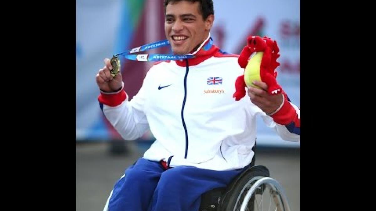 Men's 200m T53 | Victory Ceremony | 2014 IPC Athletics European Championships Swansea