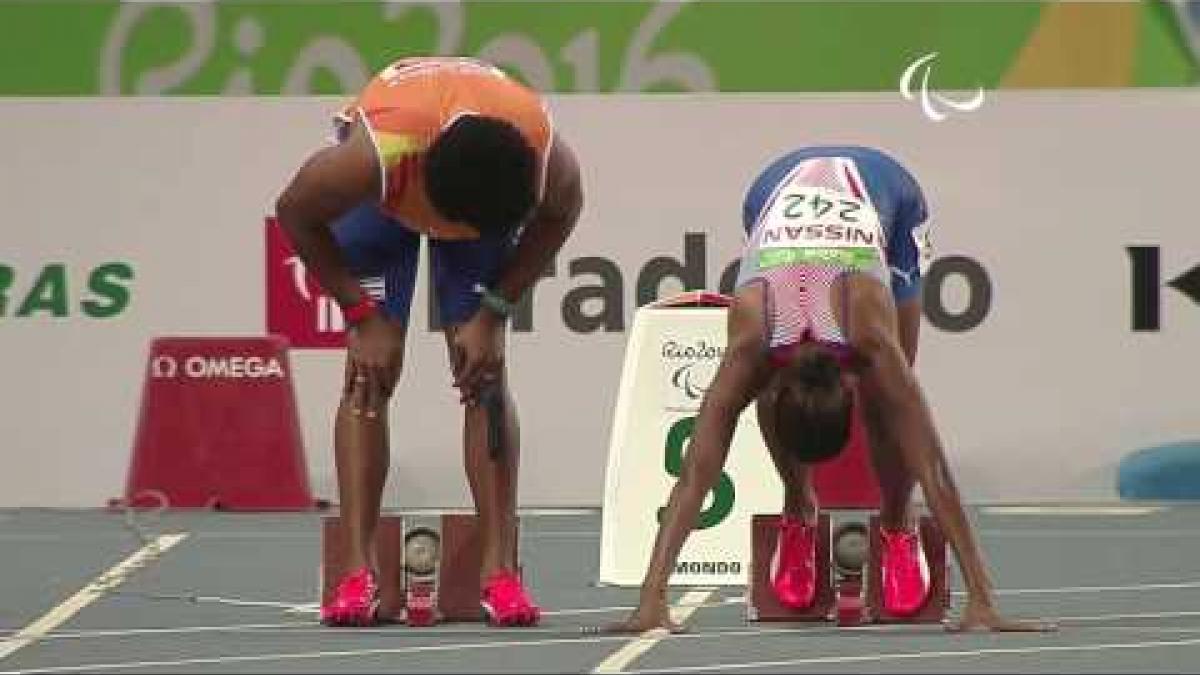 Athletics | Women's 100m - T12 Final  | Rio 2016 Paralympic Games