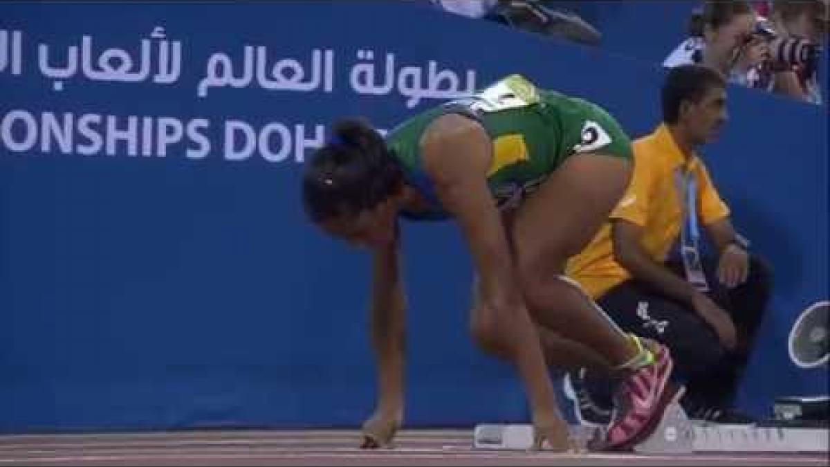 Women's 400m T13 | heat 1 |  2015 IPC Athletics World Championships Doha