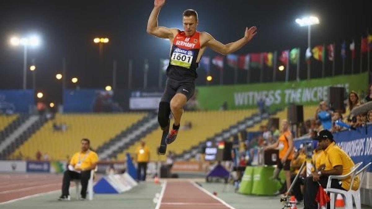 Men's long jump T44 | final |  2015 IPC Athletics World Championships Doha