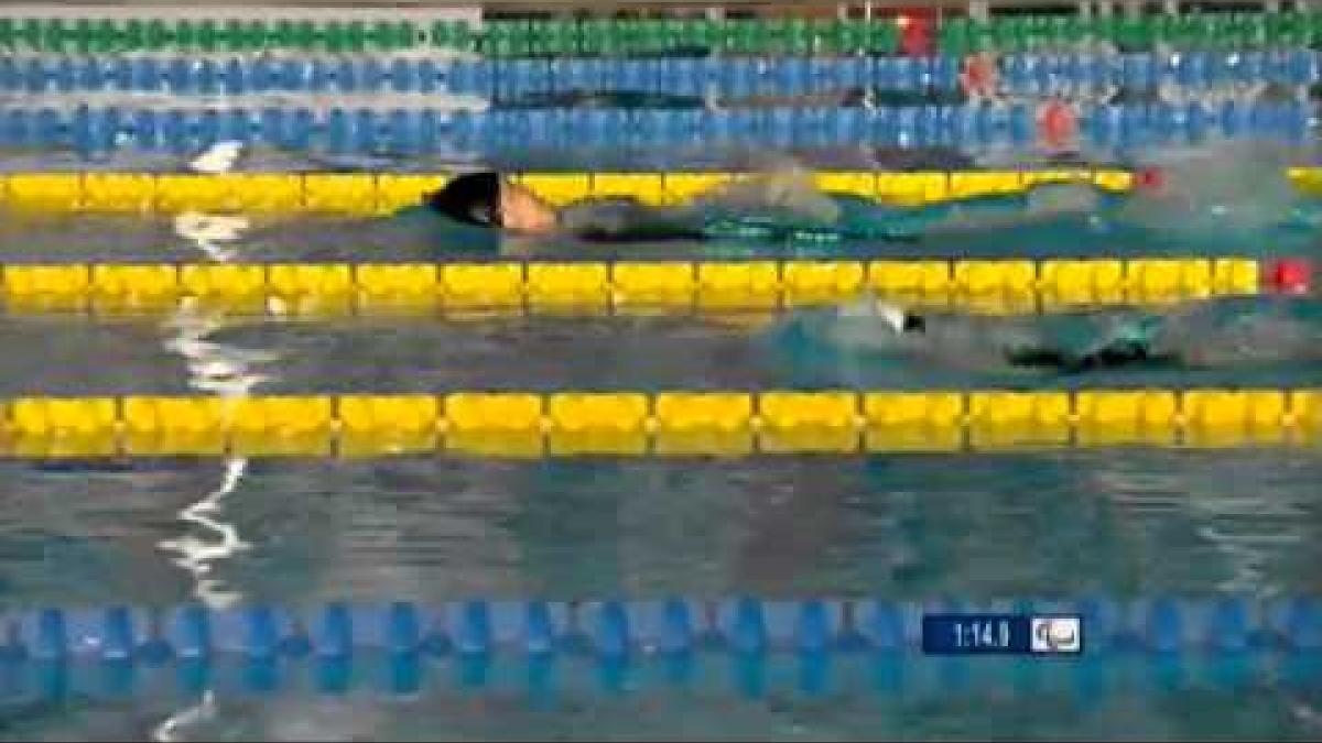 Swimming - women's 100m backstroke S6 - 2013 IPC Swimming World Championships Montreal
