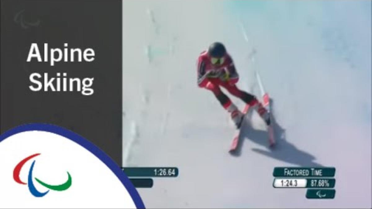 Alexis GUIMOND| Men's Giant Slalom Runs 1 & 2 |Alpine Skiing|PyeongChang2018 Paralympic Winter Games