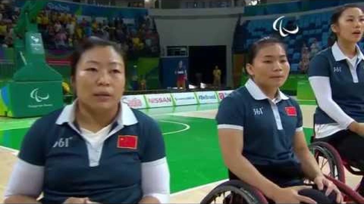 Wheelchair Basketball | China vs Netherlands | Women’s preliminaries | Rio 2016 Paralympic Games