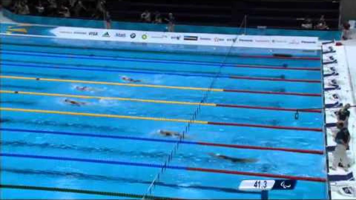 Swimming - Women's 100m Backstroke - S14 Heat 3 - 2012 London Paralympic Games
