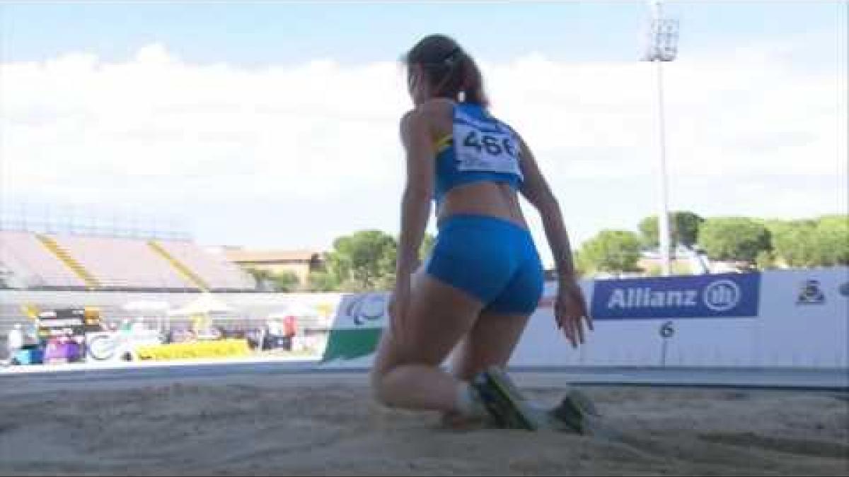 Women's long jump T11 | final | 2016 IPC Athletics European Championships Grosseto