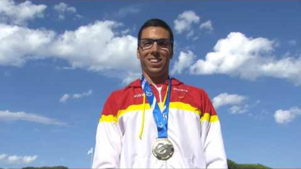 Men's 400 m T12 | Victory Ceremony | 2016 IPC Athletics European Championships Grosseto