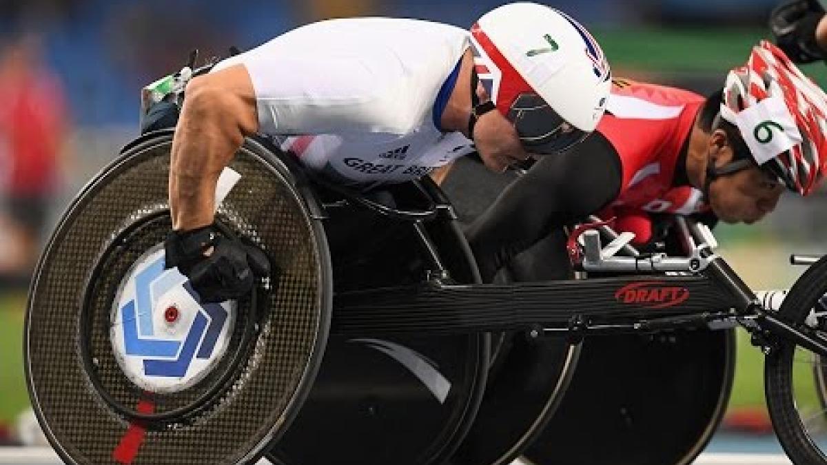 Athletics | Men's 1500m - T54 Round 1 heat 2 | Rio 2016 Paralympic Games