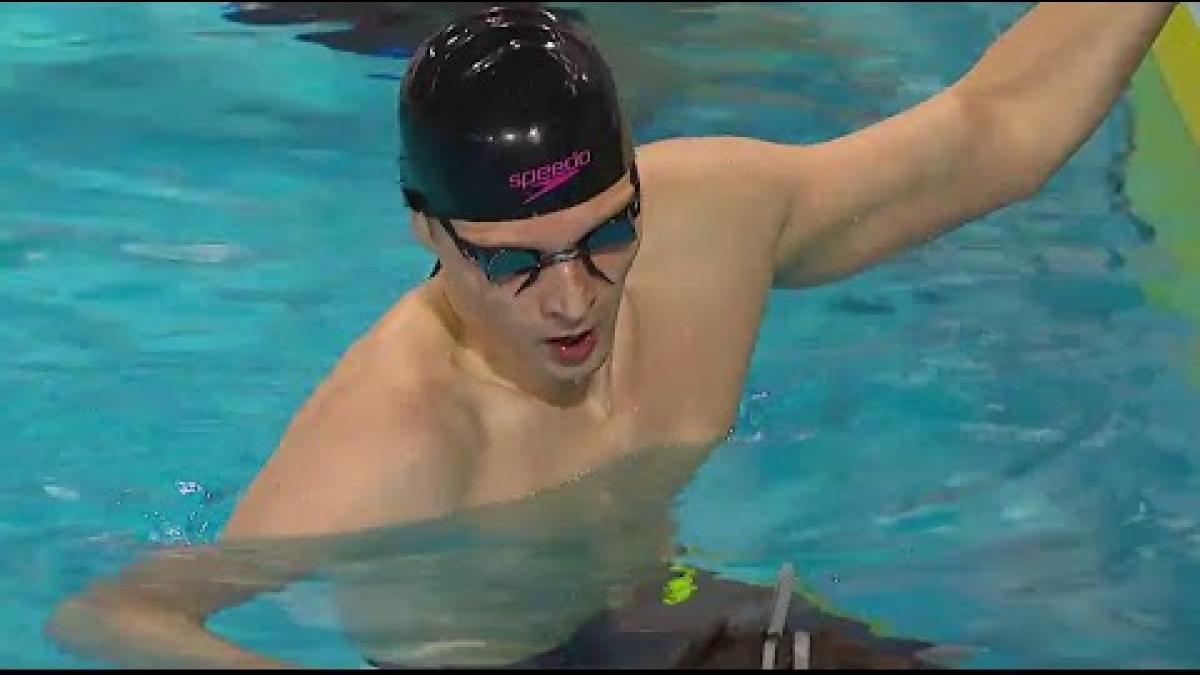 Men&#039;s 100m Backstroke S13  | Final | 2016 IPC Swimming European Open Championships Funchal