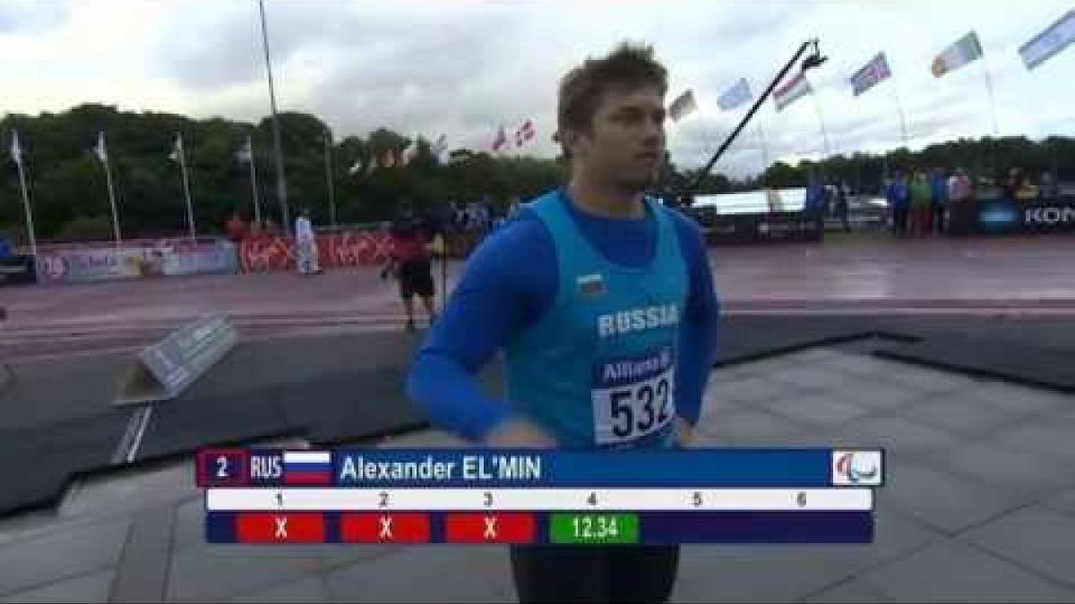 Men's shot put F35 | 2014 IPC Athletics European Championships Swansea
