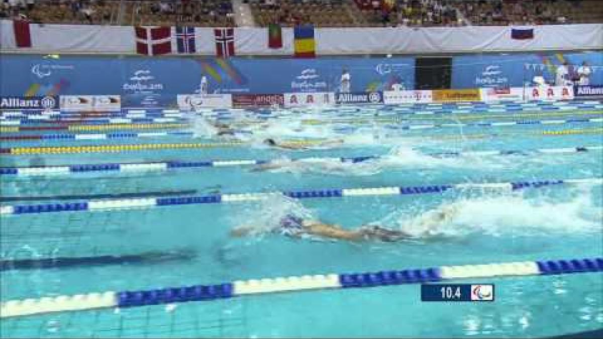 Women's 50m Freestyle S12 2011 IPC Swimming Euros 