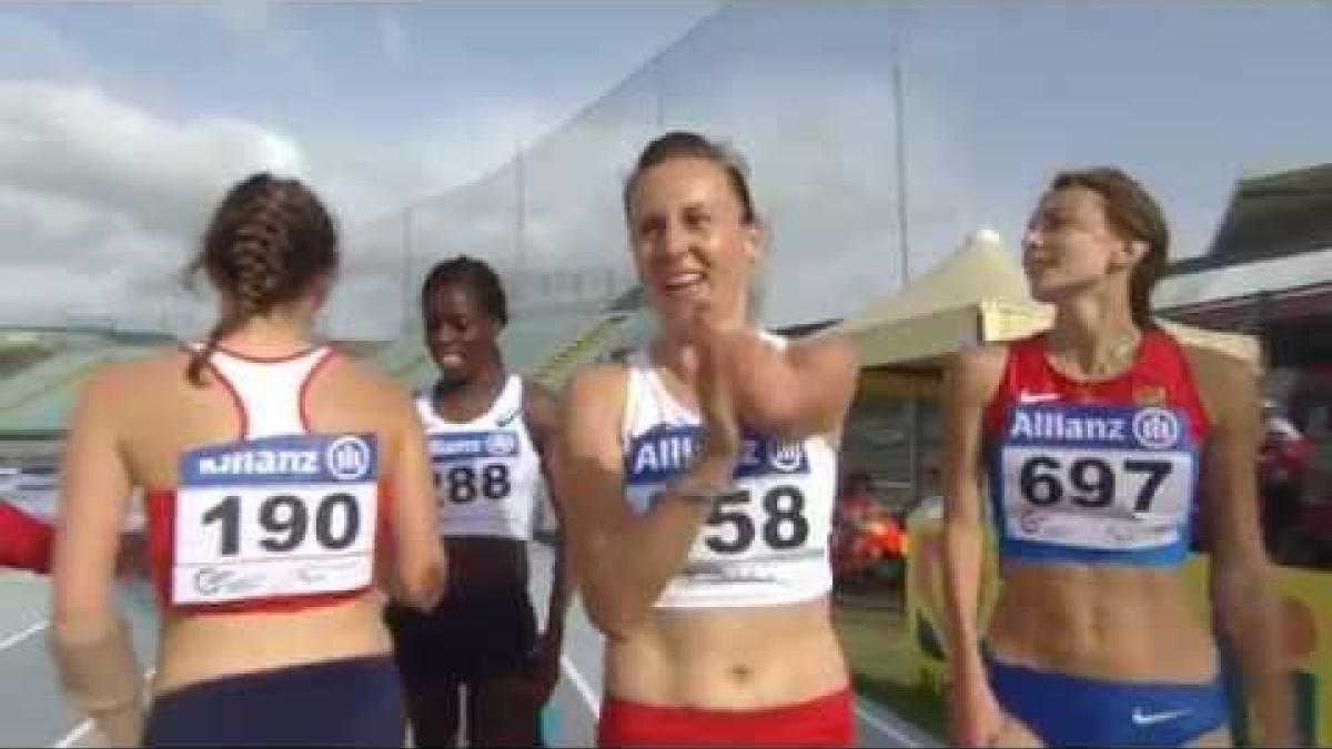 Women's 100 m T47 | final | 2016 IPC Athletics European Championships Grosseto