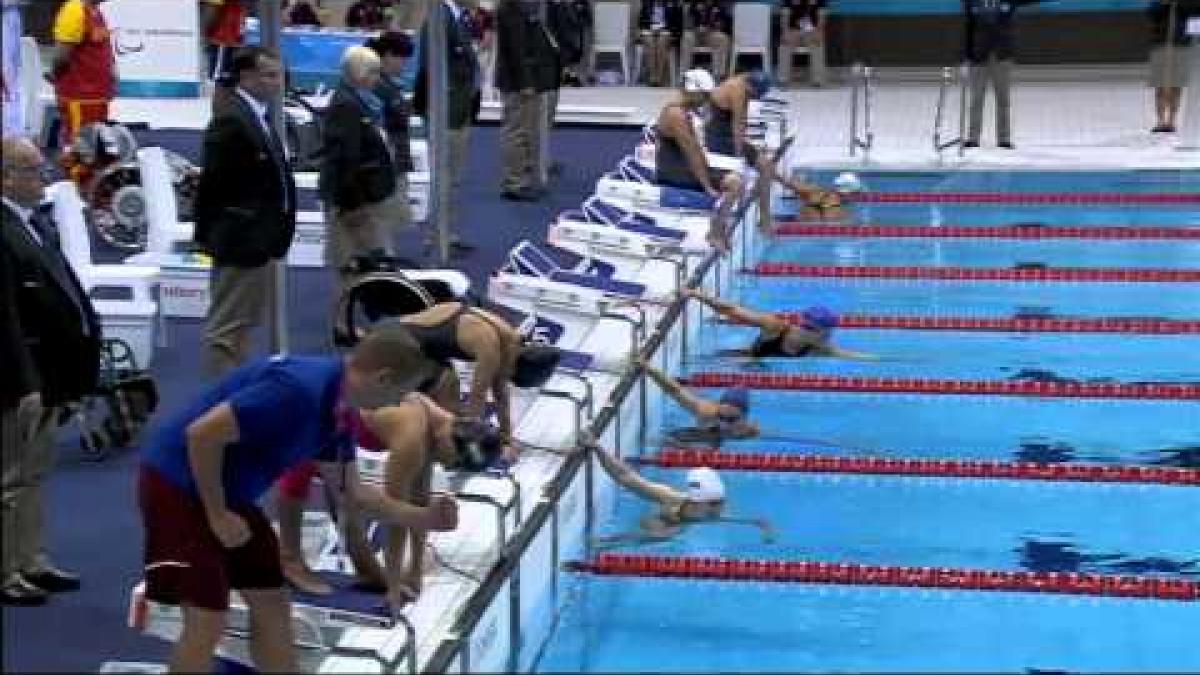 Swimming   Women&#039;s 200m Individual Medley   SM5 Final   2012 London Paralympic Games