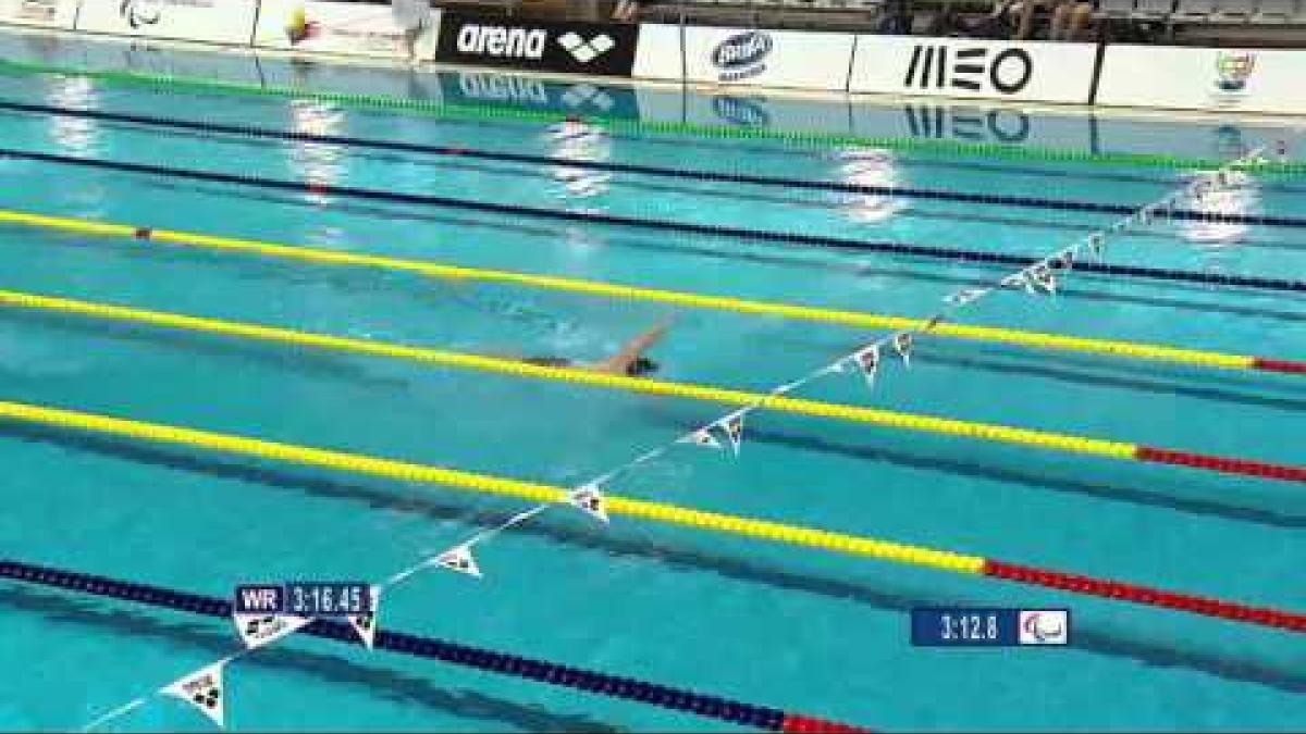 Men's 200m Freestyle S3 | Final | 2016 IPC Swimming European Open Championships Funchal