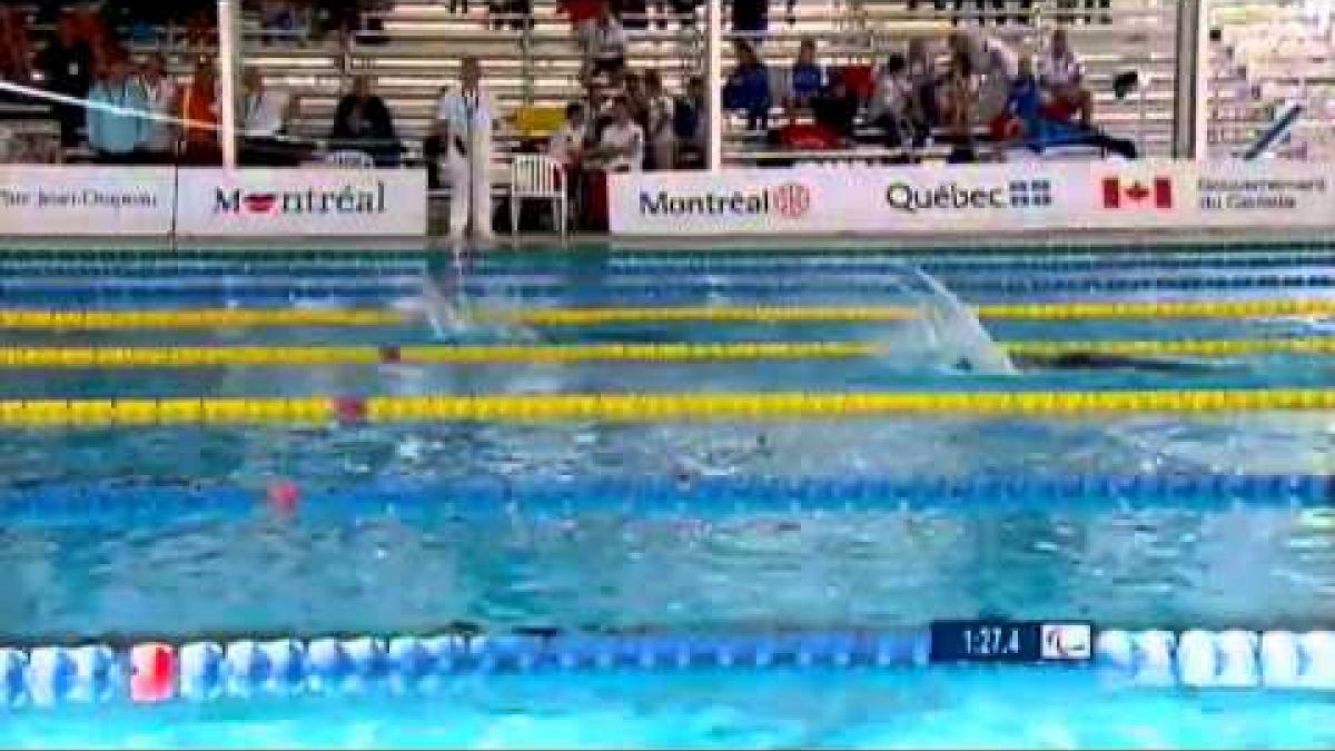 Swimming - women's 100m freestyle S2 - 2013 IPC Swimming World Championships Montreal
