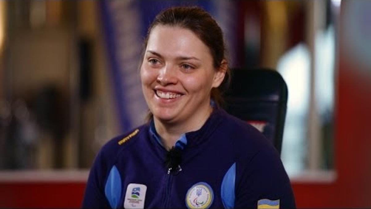 Olena Iurkovska: a para-biathlete