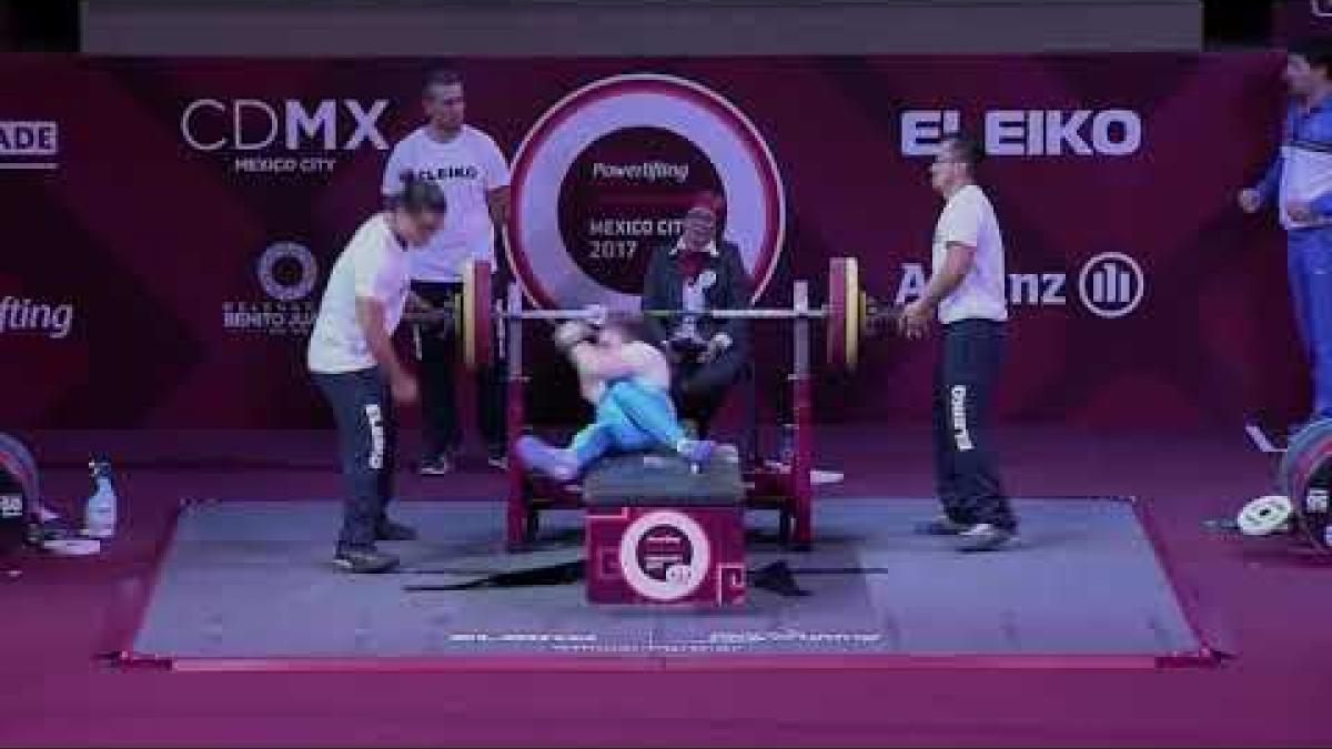 Ruza Kuzieva | Bronze | Women's Up to 55kg | Mexico City 2017 World Para Powerlifting Championships