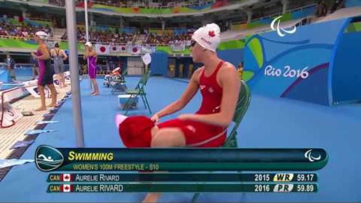 Swimming | Women's 100m Freestyle S10 final | Rio 2016 Paralympic Games