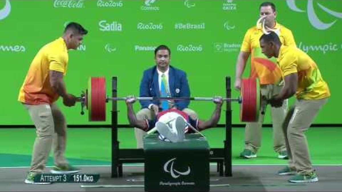 Powerlifting | ARDON Patrick | Men’s -49kg  | Rio 2016 Paralympic Games