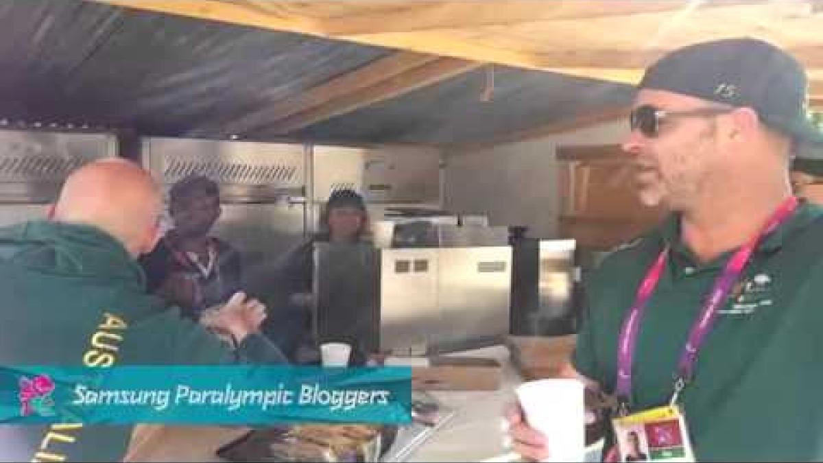 Brad Ness - Coffee @ the shack, Paralympics 2012