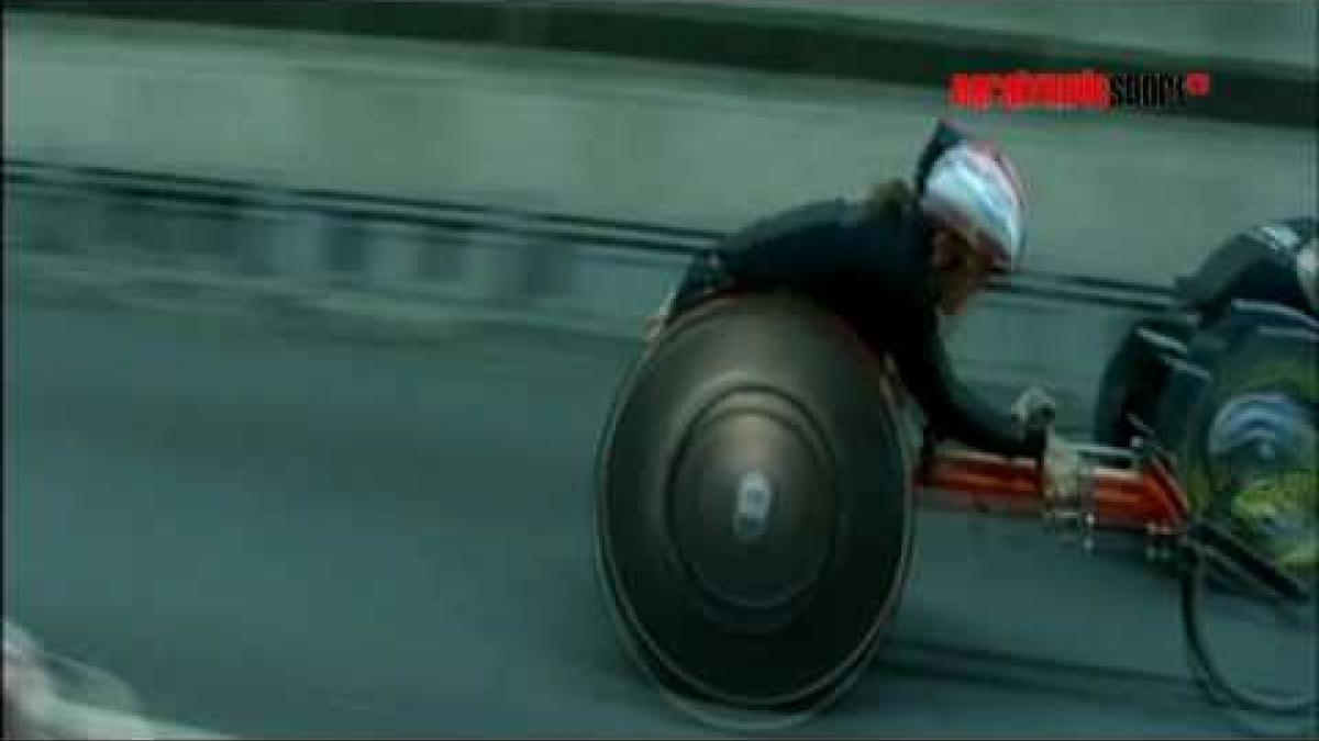 Wheelchair Race through the Tyne Tunnel