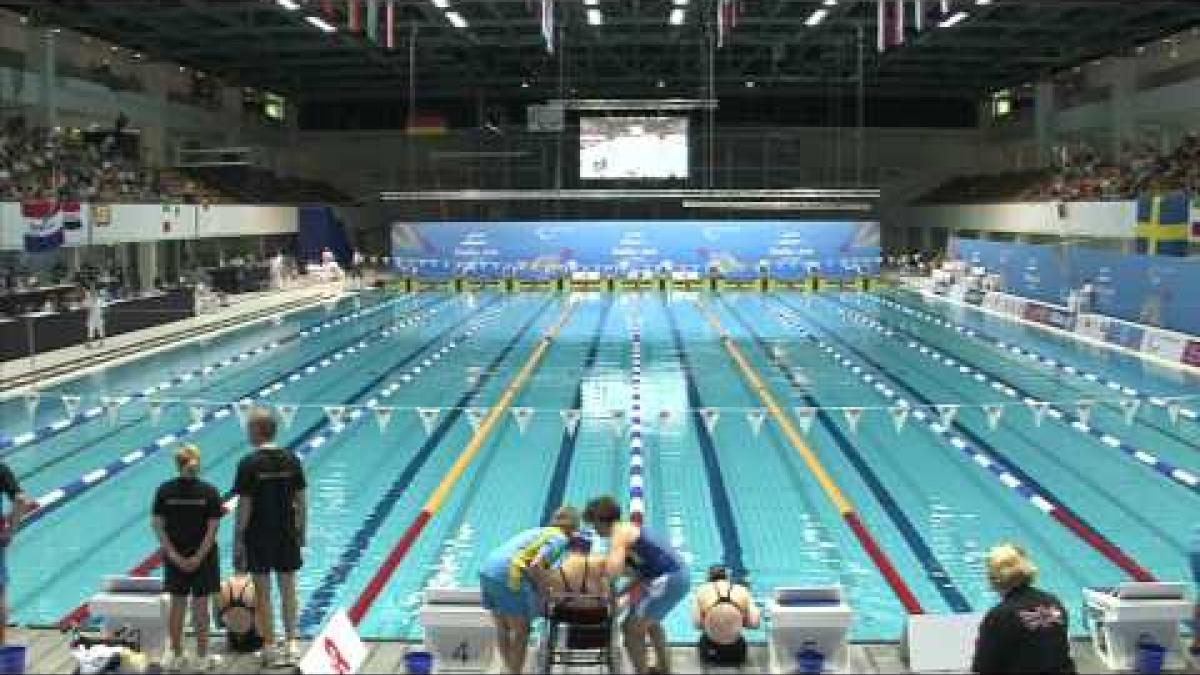 Women's 50m Backstroke S3 - 2011 IPC Swimming European Championships