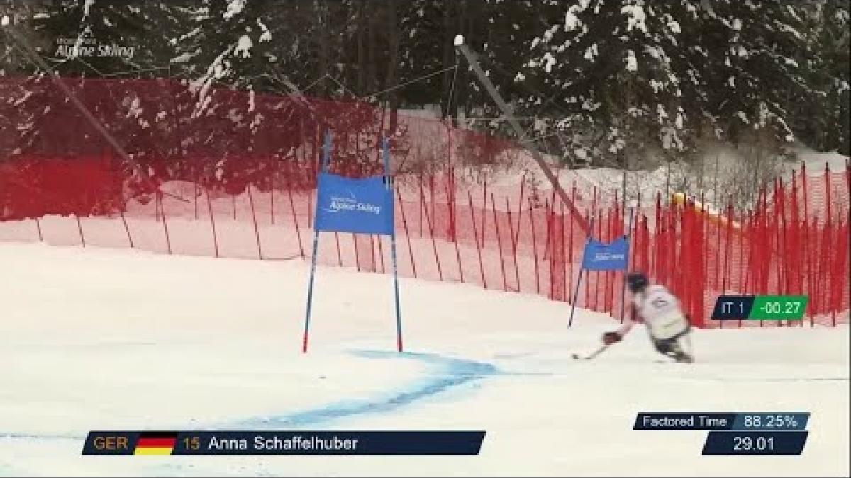 Anna Schaffelhuber | Downhill | 2019 WPAS Championships