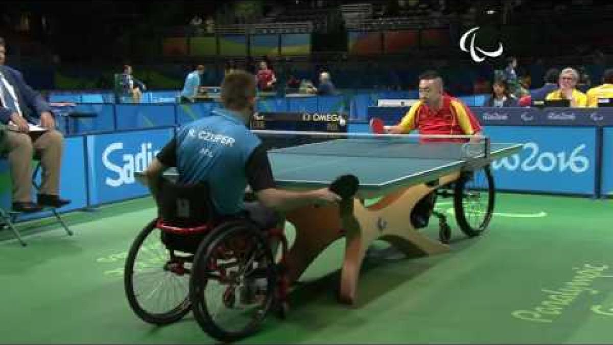 Table Tennis | POL x CHN | Men's Singles - Qualification Class 2 | Rio 2016 Paralympic Games