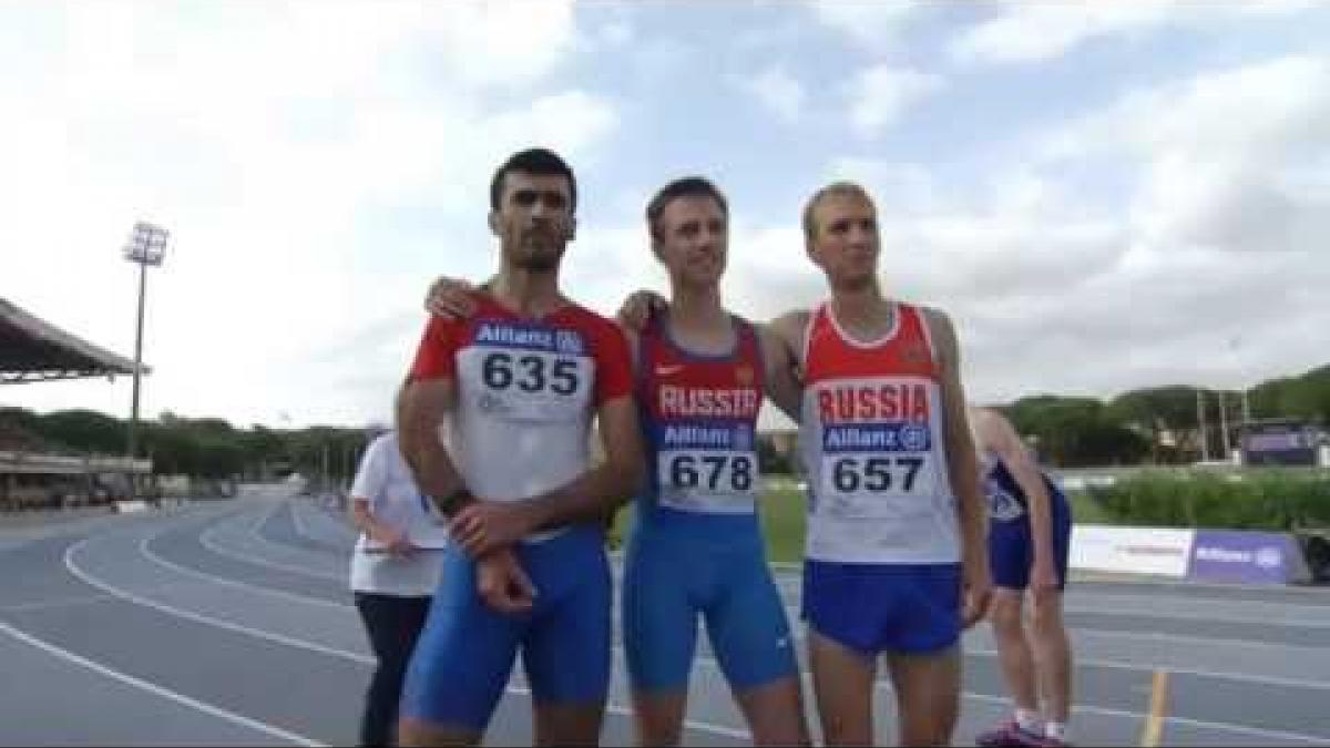 Men's 100 m  T38 | final | 2016 IPC Athletics European Championships Grosseto